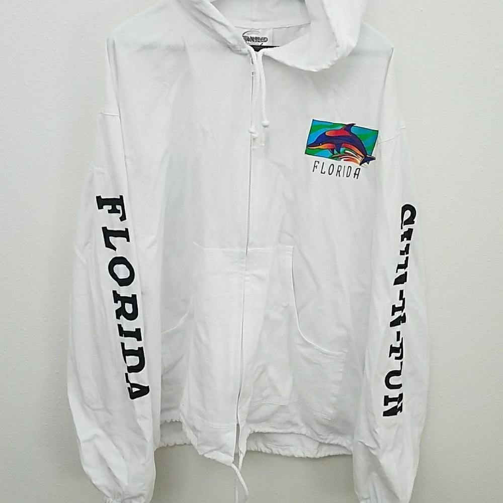 Super fun lightweight florida zip up!